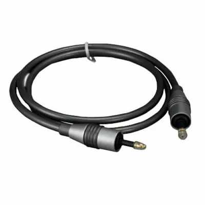 3' Gray 3.5mm Mini Toslink Male To Male Audio Cable S/PDIF Digital DVD MP3 DAT • $9.84