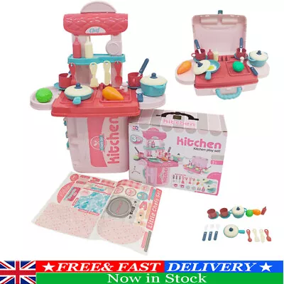 £16.29 • Buy Kids Cooking Kitchen Toy Set Toddler Children Pretend Kitchen Role Play Set