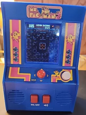 Basic Fun MS. PAC-MAN.Mini Arcade Classics Handheld Video Game.Bandai Namco Ente • $19.99