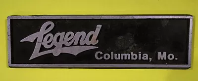 Legend—Columbia Mo.— Plastic Dealer Emblem Car  Vintage SM4072 • $17.99