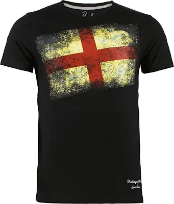 £9.99 • Buy Distinguished London T Shirt St George Cross England UK Cotton NEW