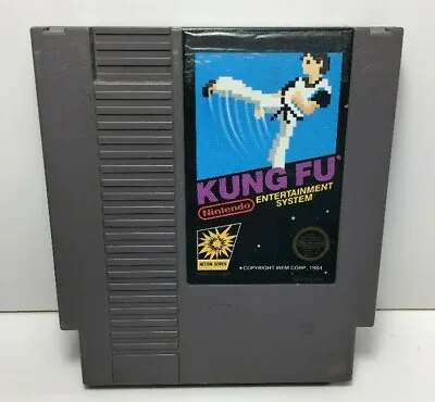 KUNG FU -- NES Nintendo Classic Original Game CLEAN TESTED GUARANTEED • $19.79