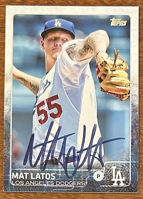 Mat Latos 2005 Topps Update #US322 Signed Auto Autograph Dodgers Free Ship  RARE • $24.99