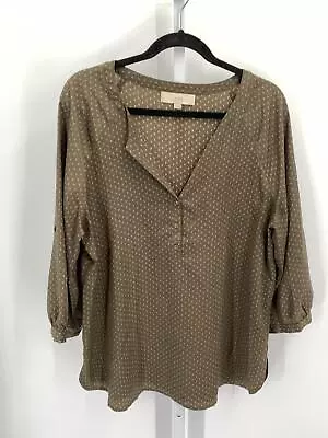 Loft Size Large Misses 3/4 Sleeve Shirt • $11.50