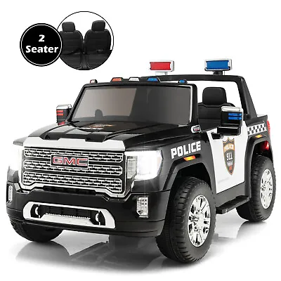 $439.95 • Buy 12V Licensed GMC Kids Ride On Police Car 2-Seater Truck W/Remote Control & Music