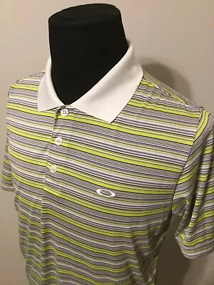 Oakley Mens High Crest Golf Polo Short Sleeve Shirt Size Medium NWOT • $29.99