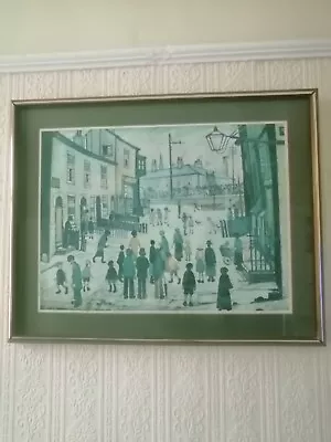 £30 • Buy Vintage Original Framed L. S. Lowry Print A PROCESSION