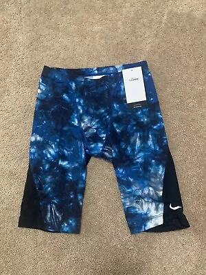 NWT Nike Swim Men's Hydrastrong Tie Tye Dye Jammer Swimsuit NESSB008-494 Size 32 • $32.95