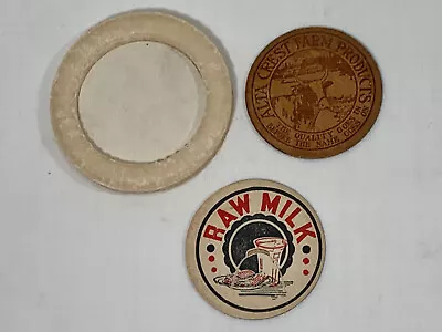 Milk Bottle Cap Top ALTA CREST FARM PRODUCTS Quality+ PLUS • $8