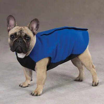 $9.99 • Buy Zack & Zoey Blue Fleece Vest With Ripstop Chest - NEW - For Dogs/Pets