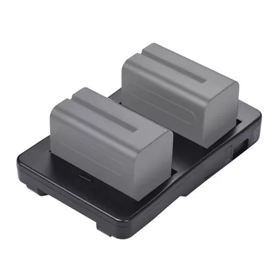 $18.19 • Buy F2-BP NP-F Battery To V-Mount Battery Converter Adapter Plate Fit F970 F750 F550