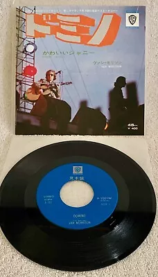 Van Morrison  Domino  Ultra-rare 1971 Japanese Blue Label Promo Single-45 W/ps!! • $71