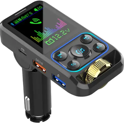 Bluetooth FM Transmitter For Car Radio Modulator MP3 Player Handsfree W/Charger • $26.90