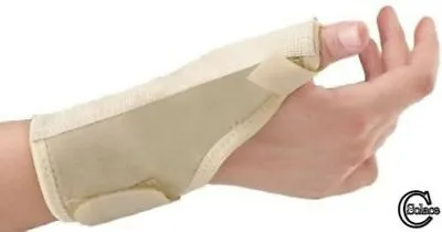 £11.89 • Buy Elastic Thumb Spica Support Splint Stabiliser - Sprains Arthritis Tendon Pain UK