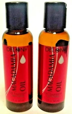 (2 Pack) DELON+  Macadamia Oil Therapy - Hair Oil Treatment - 2 Fl.oz Each • $18.95