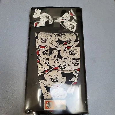Mickey Mouse AOP All Over Tuxedo Cummerbund Bow Tie Set Disney Mickey Inc.   • $39.99