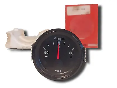 NOS VDO Anmeter Amps Gauge 1975 Cockpit Vintage Black Car Truck  F174 • $80.28