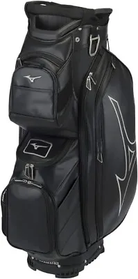 MIZUNO Golf Men's Caddy Bag Tour Cart 11 X 47 Inch 3.8kg Black 5LJC2223 • $316.25