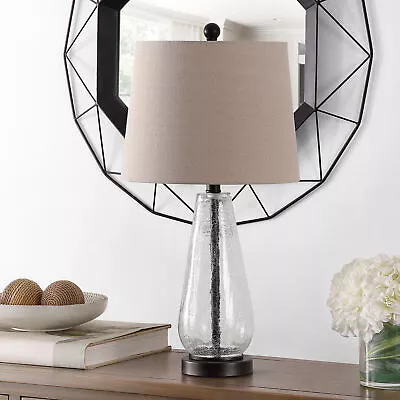 SAFAVIEH Naila 25.5  Table Lamp | Clear / Bronze | • $52.32