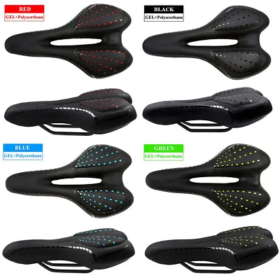 Mountain Road MTB Mat Gel Soft Seat Cycling Pad Bike Saddle Ventilate Cushion • $14.24