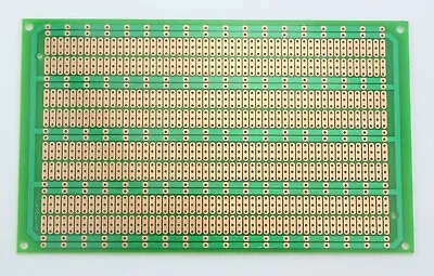 Single Sided 3er Joint Hole PCB Proto Prototype Perf Board 2.54 Mm 9*15 Cm • $2.49