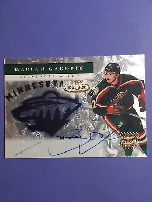 Marian Gaborik Rookie Autograph Topps Gold Label Certified Auto Series 2001 NM-M • $87.02