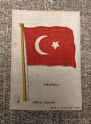 £0.20 • Buy BDV Cigarettes Silk Tripoli Flag 26th Series No 4