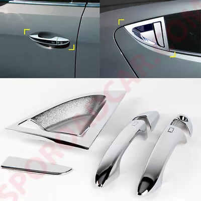 K-497 Chrome Door Handle Catch Cover Molding For HYUNDAI Veloster 2011-2018 • $31.90