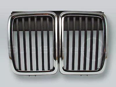 Chrome/Black Front Grille Fits 1984-1991 BMW 3-Series E30 • $47.90