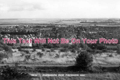 HA 1268 - Portsmouth From Portsdown Hill Hampshire • £3.75