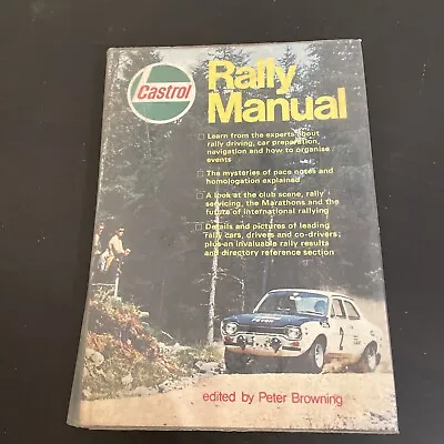 Castrol Rally Manual 1971 No. 1 Car Specs Drivers Results Tips Photos • £12.99