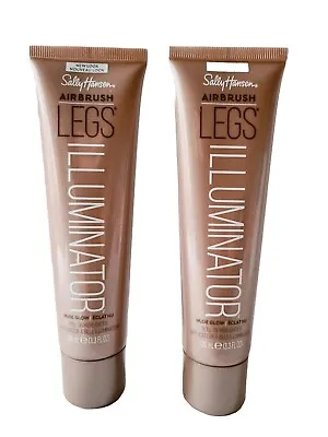 Sally Hansen Airbrush Legs 2 Pack Body Tan Illuminator Glow Roll On 2 X 100 Ml  • £9.49