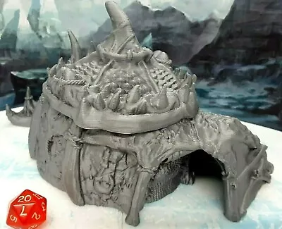 Fisherman's Tribal Hut Scenery Terrain Miniature Model Dungeons & Dragons D&D • $32.99
