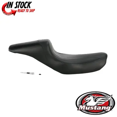 Mustang Fastback 1 Piece 2-up Seat Harley Dyna Glide FXD FXDWG 96-03 0803-0225 • $418.60