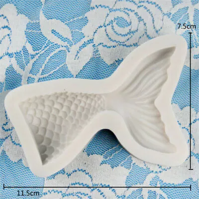 Shells Starfish Fish Silicone Sugarcraft Mould Chocolate Fondant Jelly Mold • £1.99