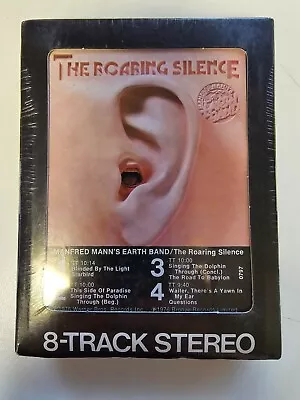 Manfred Mann's Earth Band The Roaring Silence 8-track Sealed • $10