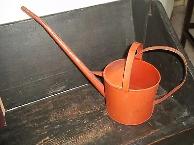 Vtg PAINTED TIN  Indoor Flower Orchid Plant Watering Can MCM- KELLER-CHARLES • $7