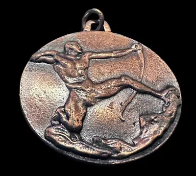 Archery Medal Award Medallion Longbow Copper Color • $12