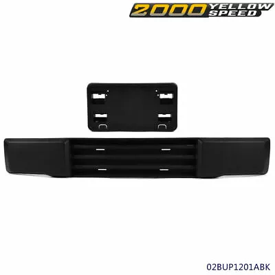 Fit For 15-17 Ford F-150 Front Bumper&License Plate Bracket Mount Fascia Cover U • $47.80