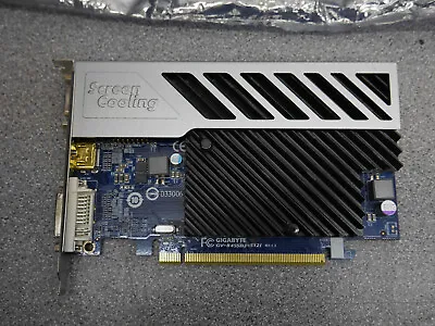 Gigabyte Radeon Hd 4550 512mb Ddr3 Pci-e Graphics Card Dvi Vga Hdmi • £17.95