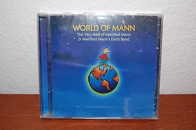 MANFRED MANN - WORLD OF MANN (VERY BEST) - 2 X CD ALBUM - NEW & SEALED • $24.99