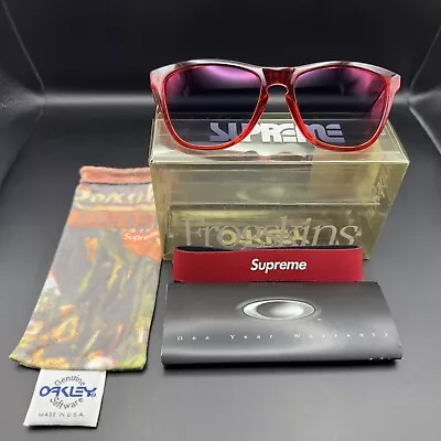 Oakley Supreme Crystal Red W/ Red Iridium Lenses • $1425