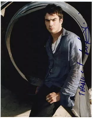 IAN SOMERHALDER.. Lost's Boone Carlyle - SIGNED • $85