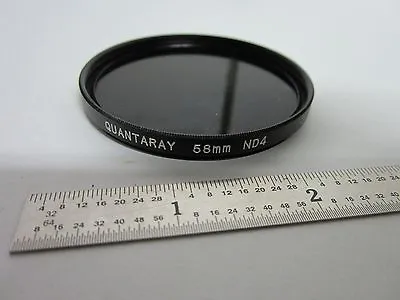 OPTICAL QUANTARAY  FILTER 58 Mm ND4 LASER OPTICS BIN#F2-100 • $49