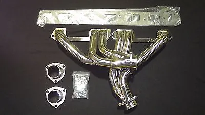 Chev Straight 6 Cylinder 250 - 292 Polished Stainless Extractors Headers Hd121 • $299