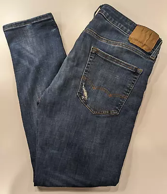 American Eagle  Next Level Flex Men's Distressed Jeans  Slim Taper 34x30 • $16.95