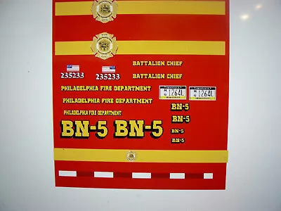 $13.97 • Buy Philadelphia PA Fire Battalion Chief Pick Up Truck Decasl  1:24