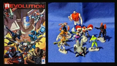 MICROnauts X 9 IDW REVOLUTION SDCC GI JOE 3.75  Figure TRANSFORMERS 2017 Comic • £35.99