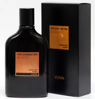 Vonin The Character Black Signature Toner 140ml Moisturizing For Men K-Beauty • $28.30