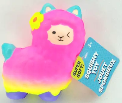 Greenbrier Squishy Toy Neon Rainbow Sheep Super Soft Vintage Stress Relief • $13.99